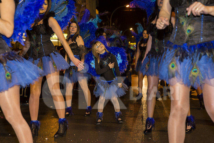 Rua del Carnaval de Les Roquetes del Garraf 2017